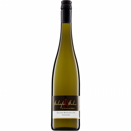 Bild 1 von 1 - 2022, Weißwein, St. Johanner Geyersberg, Gelber Muskateller, Qualitätswein b.A., feinherb